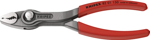 Frontgreifzange TwinGrip L150mm polKu-Überzug schwarz atramKNIPEX
