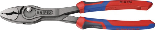 Frontgreifzange TwinGrip L257mm Comfort-Griffe grau atramKNIPEX