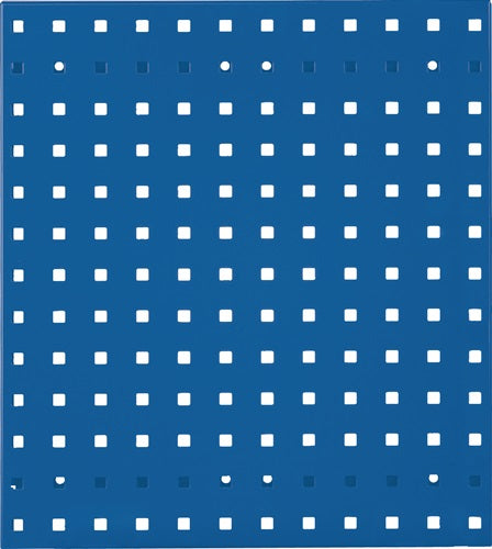 Lochplatte B450xL500mm enzianblau RAL 5010 RASTERPLAN