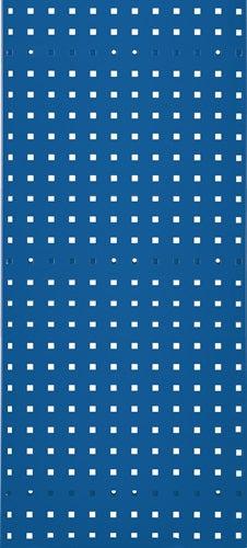 Lochplatte B450xL1000mm enzianblau RAL 5010 RASTERPLAN