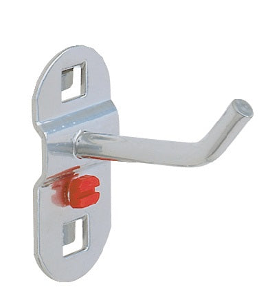 Werkzeughalter mit schrägem Hakenende Tiefe 100 mm 5St/Btl RASTERPLAN