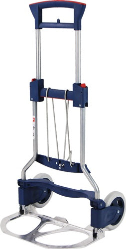 Transportkarren klappbar Stahlrohr Aluminium Höhe 1030 mm Schaufellänge 250 mm Schaufelbreite 490 mm Tragfähigkeit 125 kg