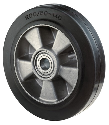 Lenkrad Elastic-Vollgummi Naben-L 60 mm Rad-B 50 mm Rad-Ø 180 mm BS ROLLEN