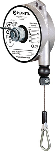 Federzug TCN 9311 Tragfähigkeit 04-1 kg Seillänge 16 m Seil-Ø 20 mm PLANETA