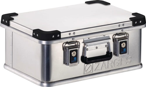 Aluminiumbox Mini XS L500xB340xH200mm 24 l mit Klappverschluss ZARGES