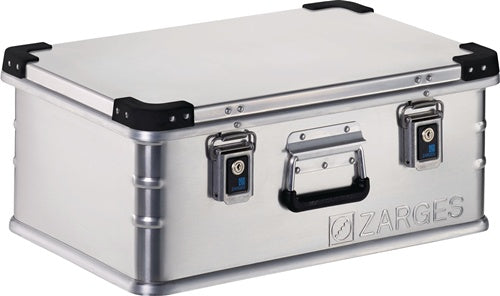 Aluminiumbox Mini L600xB400xH240mm 42 l mit Klappverschluss ZARGES