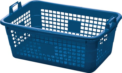 Korb L620xB425xH250mm 45 l Polyethylen blau LOCKweißER