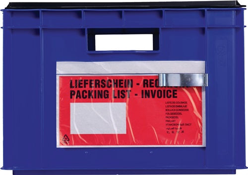 Etikettenklammer Federstahl verzinkt passend für Transportstapelkasten 25St/Karton LA-KA-PE
