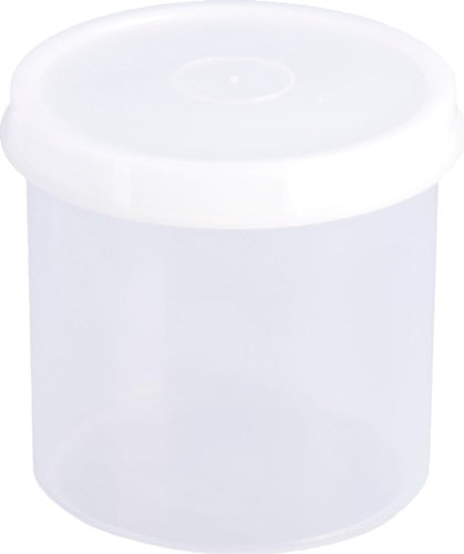 Dose 500 ml mit Schraubdeckel rund natur H100xD104mm HÜNERSDORFF
