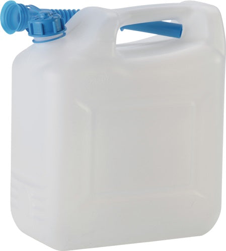 Wasserkanister 12 l HD-PE mit Auslaufrohr H331xB290xT160mm HÜNERSDORFF