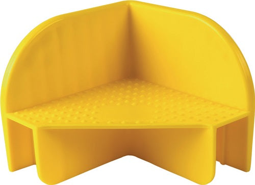 Stapelecke gelb Kunststoff 20St/VE - VPE: 20