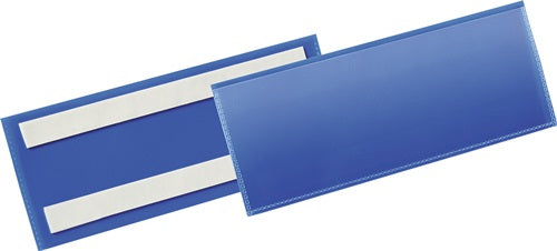 Etikettentasche B210xH74mm blau selbstklebend 50St/Pack DURABLE