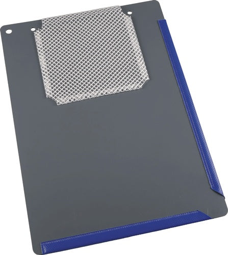 Auftragstasche PVC mit Umbug-Verschweißung DIN A4 blau EICHNER - VPE: 10