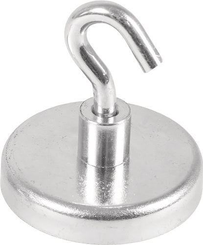 Kraftmagnet Ø 47 mm verzinkt mit Haken 5St/Karton EICHNER