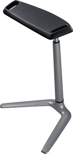 Stehhilfe Integralschaum Sitzhöhenverstellung 620-850 mm Aluminium silber BIMOS