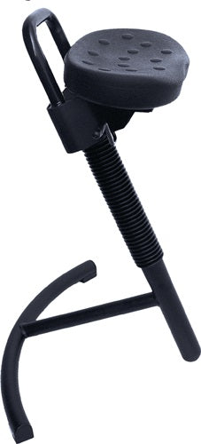 Stehhilfe Integralschaum Sitzhöhenverstellung 645-825 mm Stahlrohr schwarz LOTZ