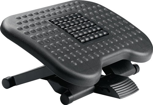 Fußstütze schwarz B440xT340xH100 mm Höhenverstellung 3-fach 110/140/170 mm