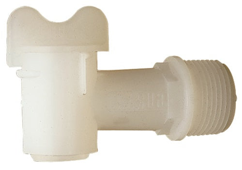 Fasshahn Kunststoff weiß R 269 (3/4?) mm - VPE: 10