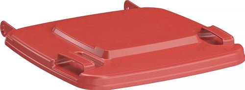 Deckel Polyethylen rot passend für Müllgroßbehälter 120 l SULO