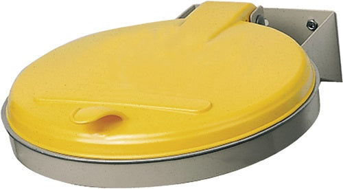 Abfallsammler B400xT510mm 120 l Deckel gelb (KS) VAR