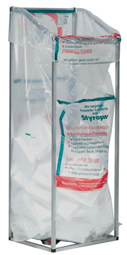 Kunststoffsack 2500 l LD-PE transparent 80 µm B1250/850xL2600mm 10St/Karton