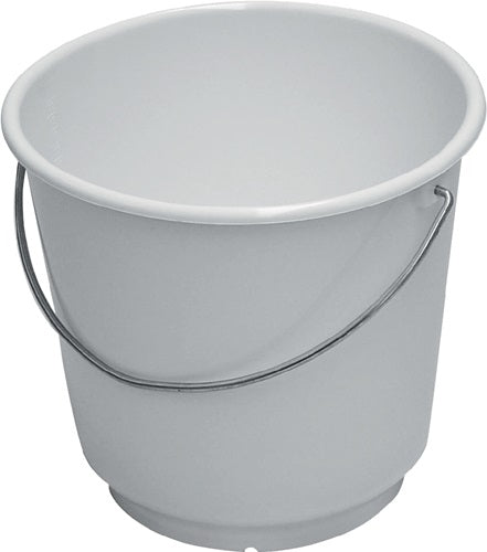 Eimer 10 l Polyethylen weiß lebensmittelecht Ø 290 mm Höhe 265 mm LOCKweißER