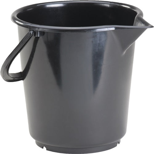 Eimer 170 l HD-Polyethylen schwarz Kunststoffbügel Ø 330 mm Höhe 315 mm HÜNERSDORFF