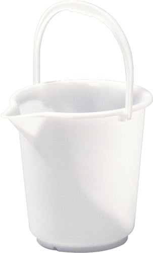 Eimer 105 l HD-Polyethylen natur Kunststoffbügel Ø 286 mm Höhe 283 mm HÜNERSDORFF