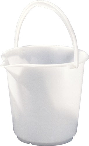 Eimer 170 l HD-Polyethylen natur Kunststoffbügel Ø 330 mm Höhe 315 mm HÜNERSDORFF