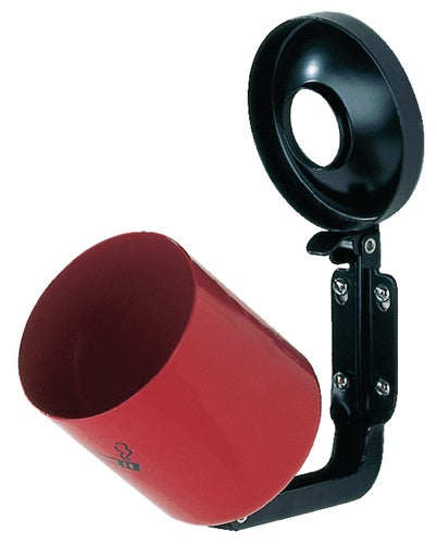Sicherheitswandascher graphit H100xD90mm mKippvorichtung mit Kippvorrichtung TKG – Ansicht 3