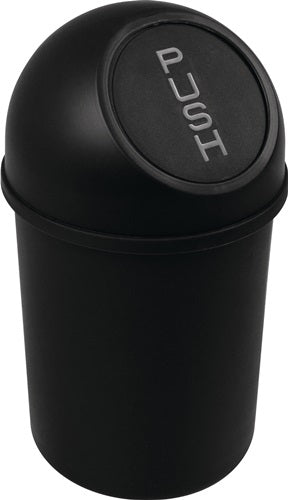 Abfallbehälter H375xØ214mm 6 l schwarz HELIT