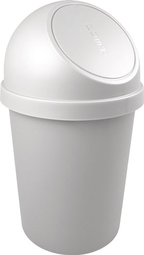 Abfallbehälter H700xØ403mm 45 l lichtgrau HELIT
