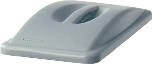 Deckel Polyethylen grau B290xT520mm passend für Wertstoffsammler 60/87 l mit Griff RUBBERMAID