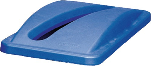 Deckel Polyethylen blau B290xT520mm passend für Wertstoffsammler 60/87 l für Papiereinwurf RUBBERMAID