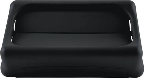 Deckel Polyethylen schwarz B297xT521mm passend für Wertstoffsammler 60/87 l Schwingdeckel RUBBERMAID – Ansicht 3