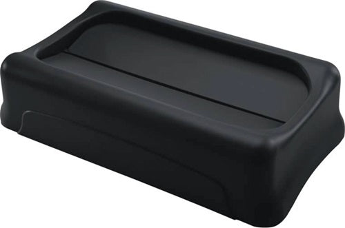 Deckel Polyethylen schwarz B297xT521mm passend für Wertstoffsammler 60/87 l Schwingdeckel RUBBERMAID