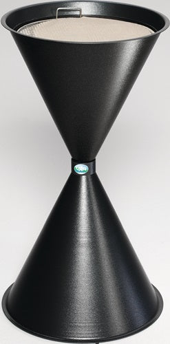 Standascher D400xH730mm antik-silber Stahlblech VAR