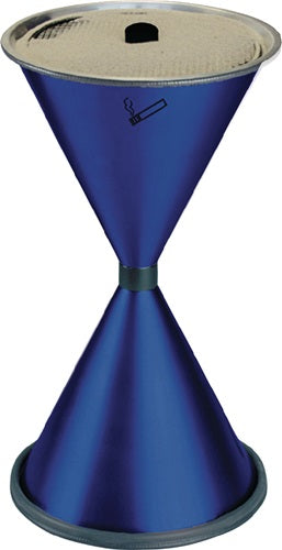 Standascher D405xH770mm blau Stahlblech TKG