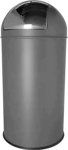 Abfallsammler Ø314xH650mm 30 l mittelgrau HELIT