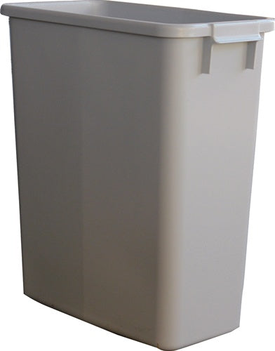Abfall- und Wertstoffsammler 60 l H590xB285xT555mm PE grau GRAF