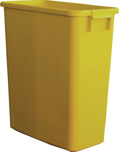 Abfall- und Wertstoffsammler 60 l H590xB285xT555mm PE gelb GRAF