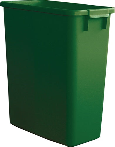 Abfall- und Wertstoffsammler 60 l H590xB285xT555mm PE grün GRAF
