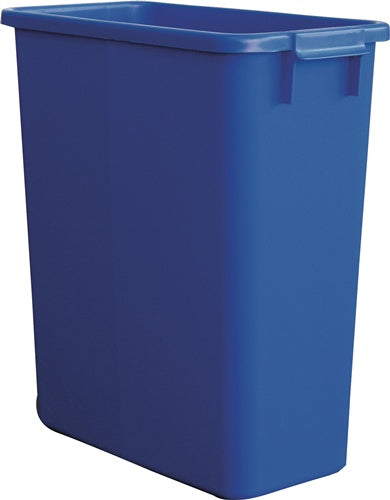 Abfall- und Wertstoffsammler 60 l H590xB285xT555mm PE blau GRAF