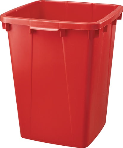 Abfall- und Wertstoffsammler 90 l H600xB485xT510mm PE rot GRAF