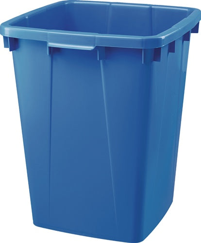 Abfall- und Wertstoffsammler 90 l H600xB485xT510mm PE blau GRAF