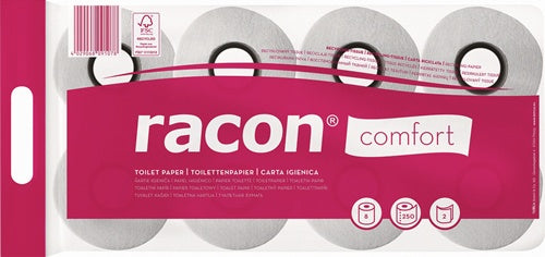 Toilettenpapier racon® 2-lagig RACON - VPE: 64