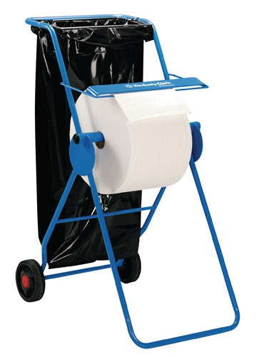 Bodenständer 6155 H1090xB500xT740ca mm fahrbar mit Halterung für Abfallsäcke KIMBERLY-CLARK