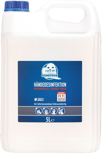 Hände-Desinfektionsmittel Robbyrob 5 l ROBBYROB