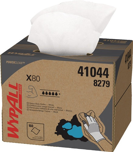 Wischtuch WypAll® X80 8279 L424xB282ca mm weiß 1-lagig Box WYPALL