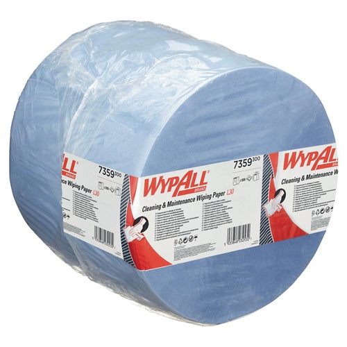 Wischtuch WYPALL L30 7359 L380xB350ca mm blau 3-lagig 1000 Tücher / Rolle KIMBERLY-CLARK
